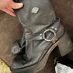 Harley Davidson leather boots